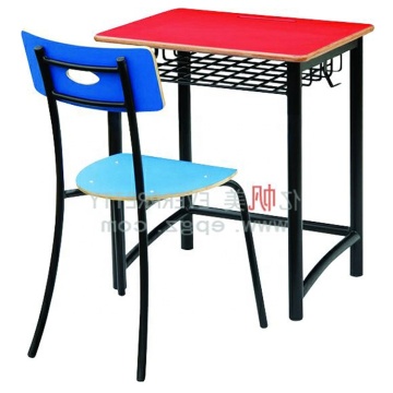 Kuwait Design School Furniture - Classroom Single Table Desk and Chair Set for Students