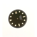 Matt Black Automatic Diving Watch Dial Dial