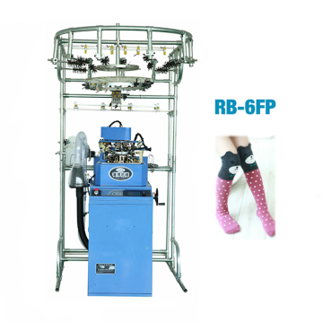 rb-6fp multi-functional plain socks machine in italy