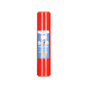 pe materials red stretch wrap