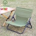 big camping chair Outerlead Outdoor Folding Low Green Beach Chair Manufactory