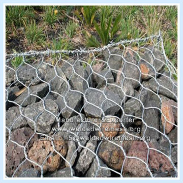 low price Galvanized Wire Gabion Baskets