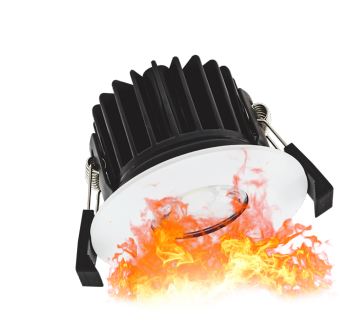 IP65 Fire Rated WiFi Smart Downlights for Home, Bar, Hotel (30-90min)