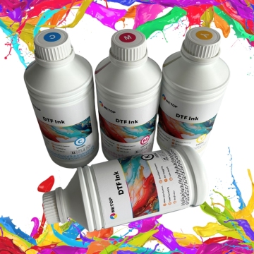 DTF Ink CMYK White 5 Colors 1L 500ml 1000ml Pigment Ink for Epson Mimaki DTF Printers