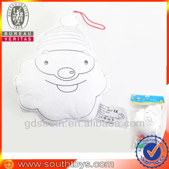 washable plush drawing christmas toy