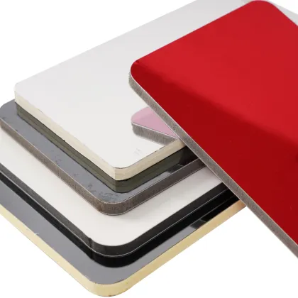 Mirror Surface Bamboo Charcoal Pvc Board Wooden Veneer