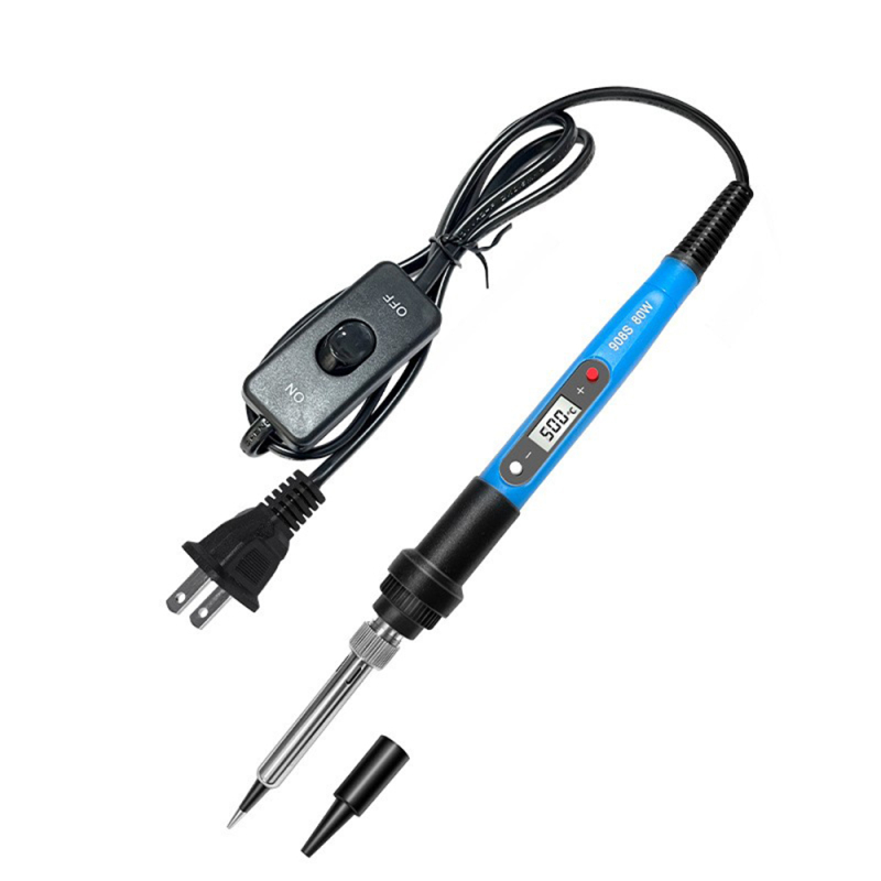 80W Multi Colors Adjustable Temperature Electric Soldering Iron - Hot Selling