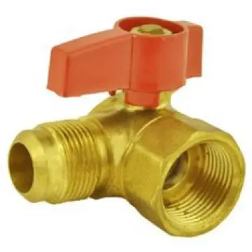 FIBVA Regular Port Brass Gas Ball Valve, and Through the CSA, UL