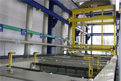 Rinse tank water washing technology bath