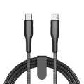 China Zinc Alloy USB C to Type-C Cable Factory