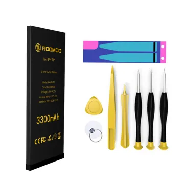 factory li-ion polymer battery 3300mAh internal rechargeable battery for iphone 7P