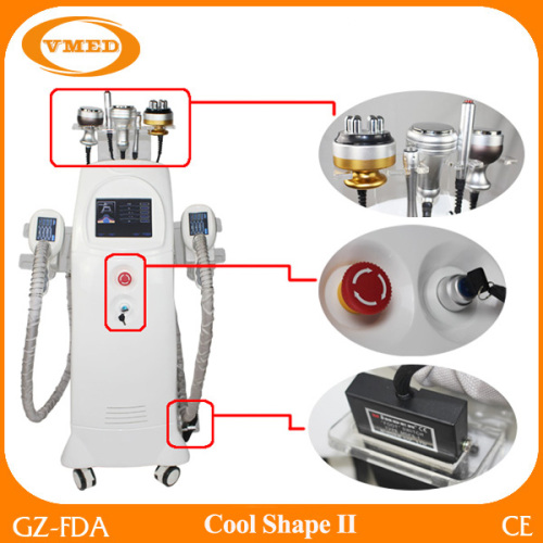 Cryolipolysis Body Salon Machine Cavitation Ultrasound RF Equipment