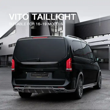 DK Motion Cars Accessories Rear Lamp Modified LED Tail Light for Mercedes Benz Vito V260 W447