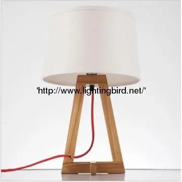 Graceful Wood Desk Lamp  Russia Ashtree