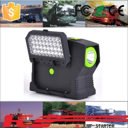 Rechargable Emergency Multifunctional power bank 24V car jump start
