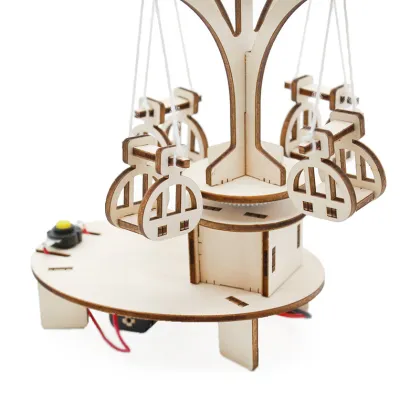 DIY STEM Toys: Flying Chair 3D Puzzles - Education Science Kits for Kids
