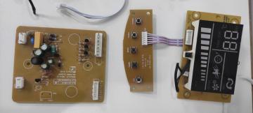 A circuit board for DC power control