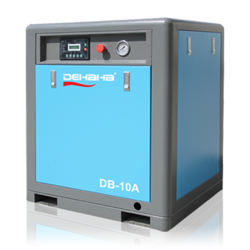 สายพานออกแบบใหม่ที่ขับเคลื่อนด้วย 7.5kW/10hp Air Compressor 220V สำหรับการใช้งานอุตสาหกรรม