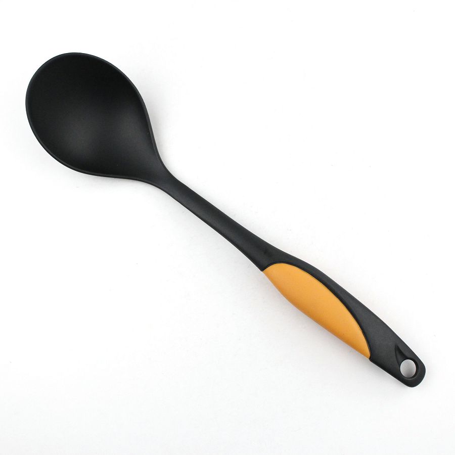 Heat Resistant Kitchen Cooking Nylon Solid Spoon