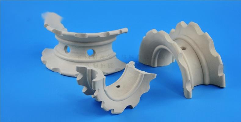 ceramic super intalox saddles ring for distillation column