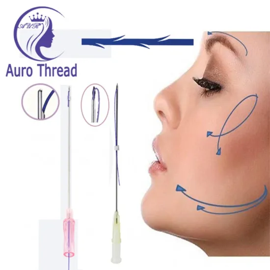 Sterile Pdo Twin Thread Stitch Face Lift