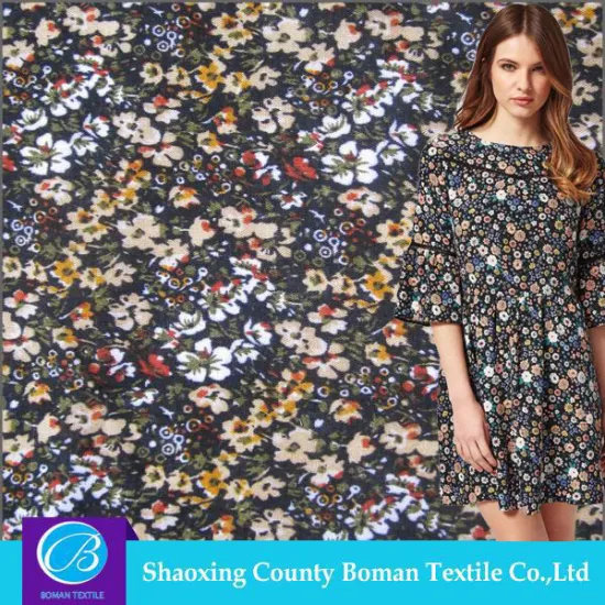 Fashion fabric supplier New style 100% printed spun rayon fabric