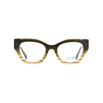 Cat Eye Slim Acetate Optical Eyeglasses Frame