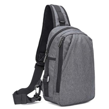 High-Quality Men's Sling Bag for Travel: Crossbody Chest Shoulder Backpack
