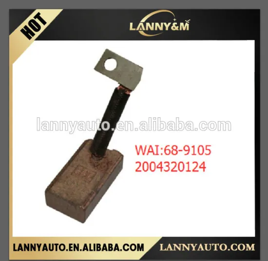 Car Bosch 12V starter carbon brush WAI: 68-9105 689105 2004320124