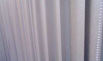 Blackout Embossed Vertical Window Blinds Motorized For Office