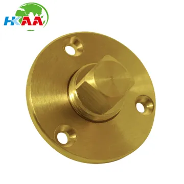 High Quality CNC Machined Brass Drain Plug And Housing for Boat