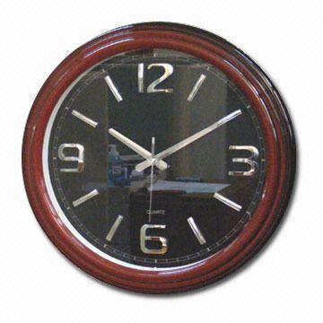 47 x 47cm Wall Clock, Available in Various Colors and Finishes, Customized Logos are Accepted
