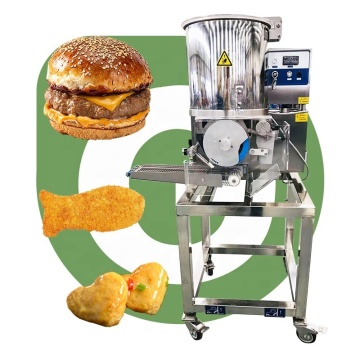 Automatisierter Burger Patty &amp; Nuggets Falafel Machine für gefrorene Lebensmittelproduktion