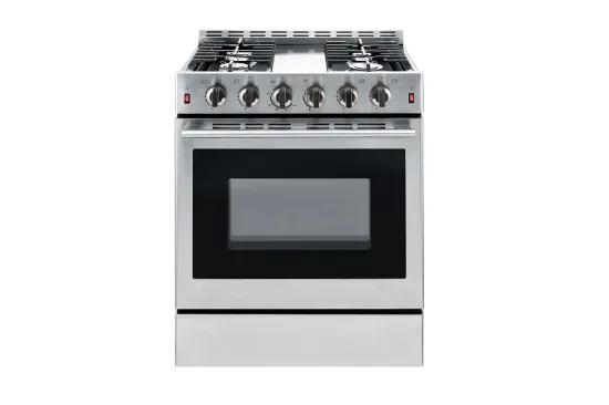4 burner gas stoves with oven