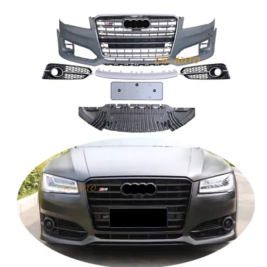 Car Bodykit S8 Style Front Bumper for Audi A8 2015-2019