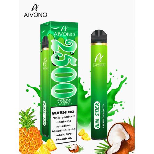 Preço de atacado Aivono Aim Stick 2500 Puffs Kit