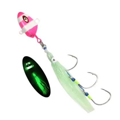 Customizable Metal Squid Skirt Hooks for Fishing Lures - OEM & ODM Available