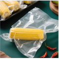 Pochette sous vide transparente à trois côtés, qualité alimentaire, PA PE, autoclave pour grains de maïs frais