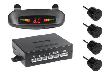 Easy installation inverted numeral LED car parking sensor