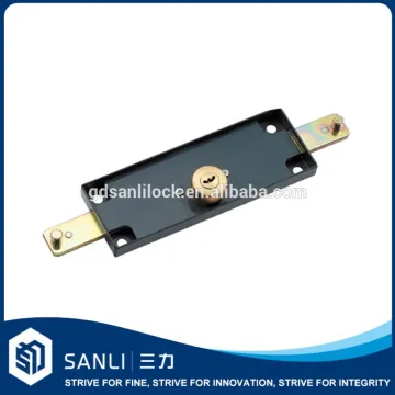 SL201 iron key brass cylinder center roller shutter lock