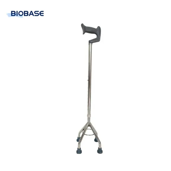 Biobase Adjustable Folding Walking Stick: A Medical Aid for Elderly and Disabled Patients