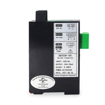 Hall Current Sensor: AC 0-5A Input, 4-20mA Output
