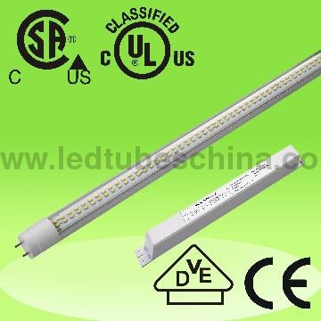 UL/cUL 2400mm external driver  Led T8 Tube light