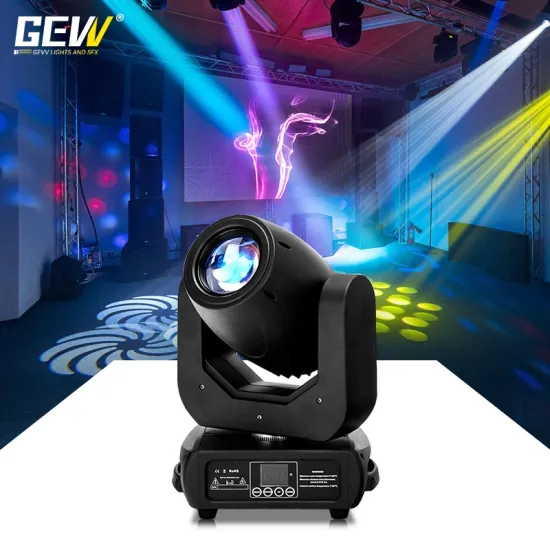 GEVV 150W Mobile Head LED Beam Spot Light for DJ Wedding