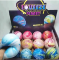 Mainan memerah lucu yang lucu dicetak 9 planet