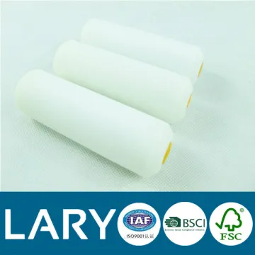 white mini paint roller sleeve