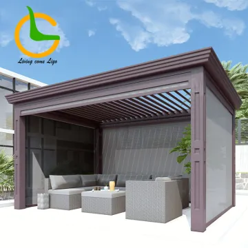 Waterproof Aluminum Pergola for Garden and Pool Areas