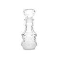 Decanter de uísque de vidro do vendedor quente com rolha de vidro