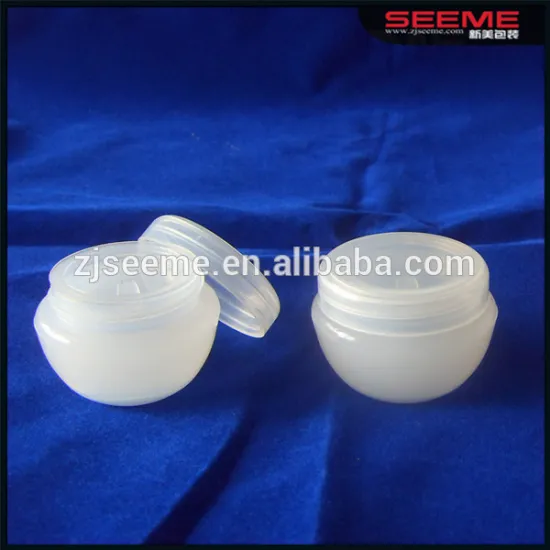 5g 10g 20g 30g 50g Mushroom Shape Plastic Cream Face Cream Skincare Cosmetic Packaging Jar