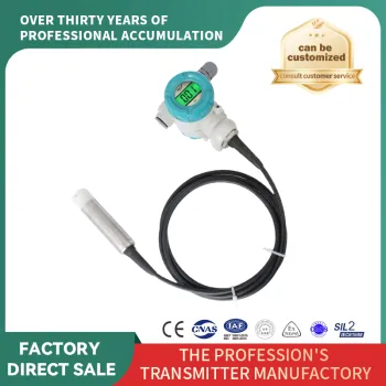 Top Quality and Durable Submersible Water Level Sensor with Display